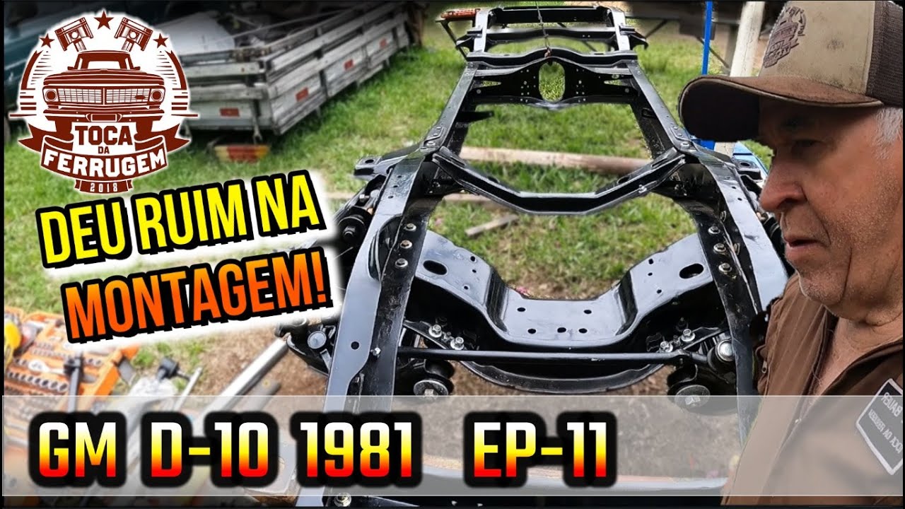 GM D10 1981 ep11: Montando a Suspensão: Deu B.O na montagem!