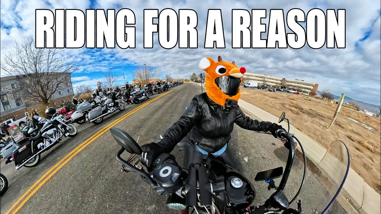 Сотни велосипедов, одна цель | Благотворительный мотопробег Grand Junction Toy Run 2025