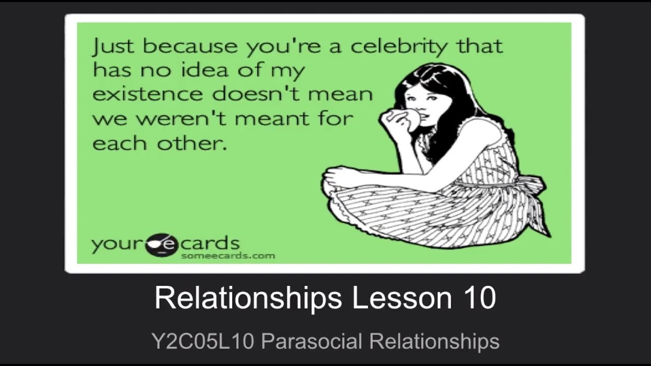 A-Level Psychology (AQA): Relationships Lesson 10 - Parasocial Relationships