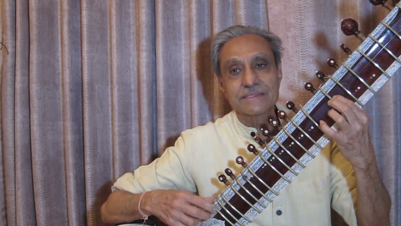 Sitar Raag Jog - Intro - Aroh Avroh Pakad - Sharda Music (www.sharda.org)