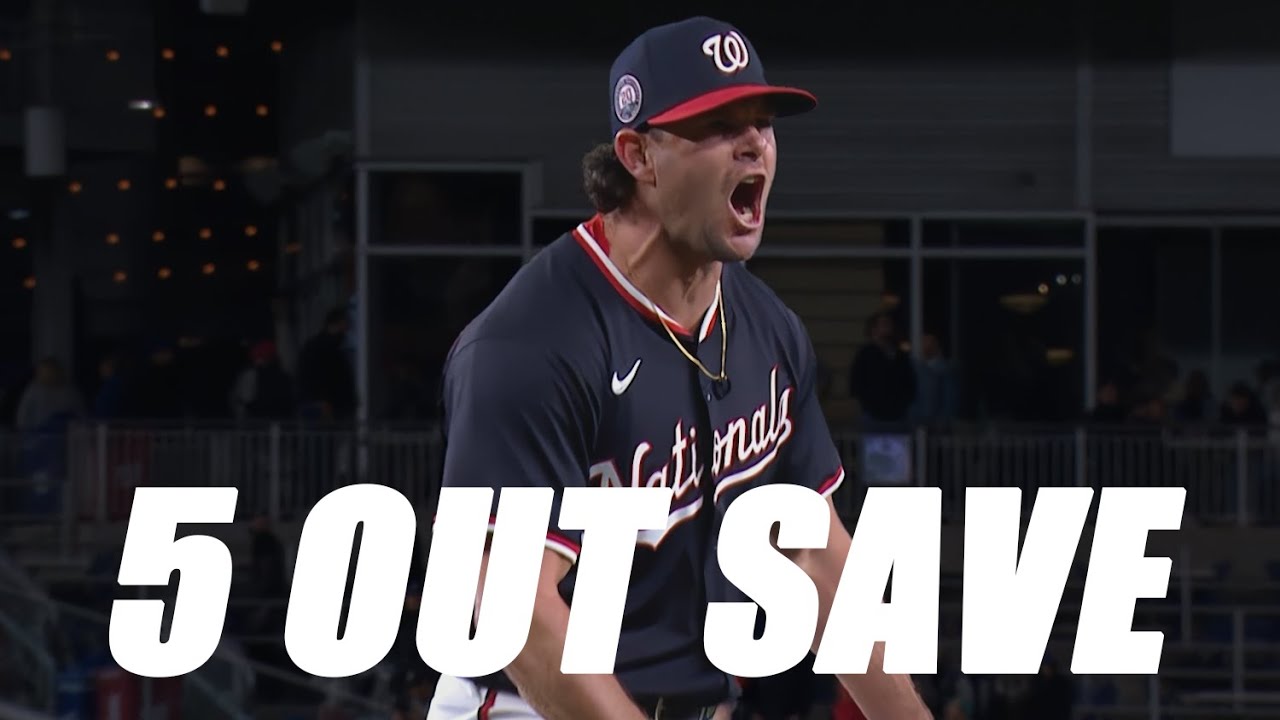 Kyle Finnegan Records a 5-Out Save vs Dodgers for His 3rd Save in 3 Days!