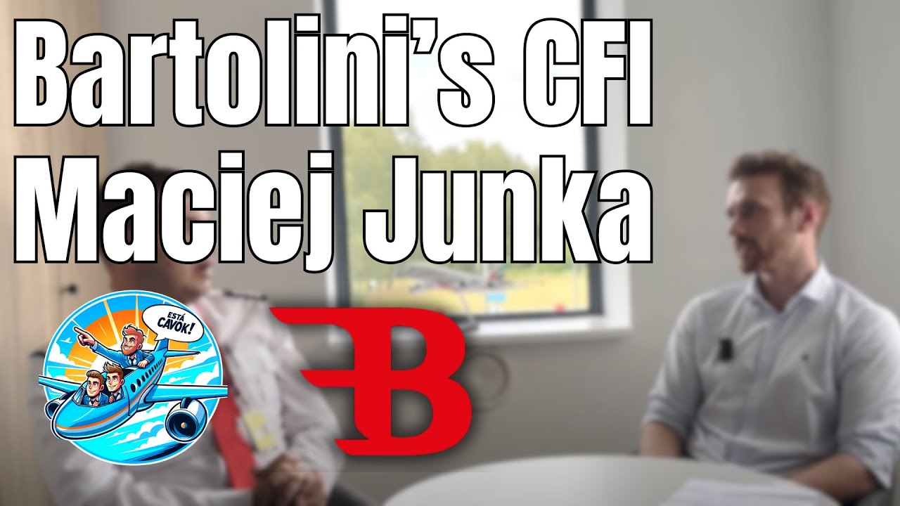 Maciej Junka CFI da Bartolini Air