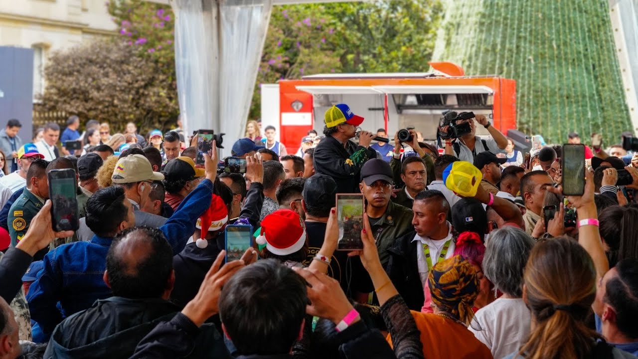 Encuentro de Navidad con habitantes de calle