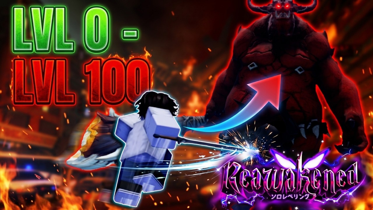 Roblox Reawakened Beginner Guide | Fastest Leveling + BEST CLASS (OP Start!)