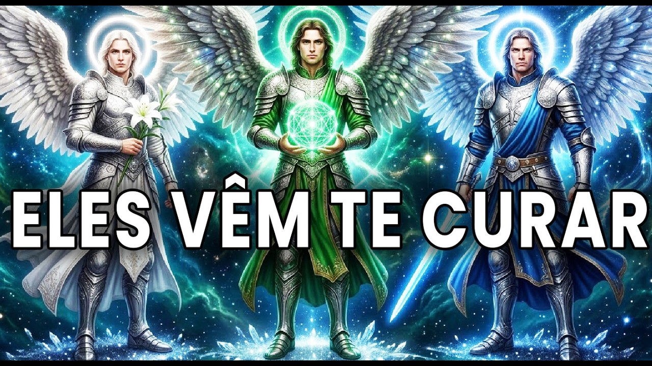 A MAIS FORTE ORAÇÃO AO ARCANJO RAFAEL, Meditação com os Arcanjos CURA FORTE DOS 3 ARCANJOS AGORA