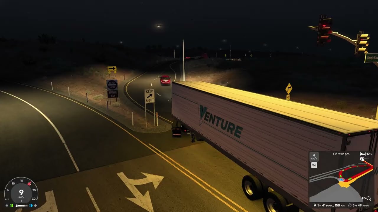 Show Low to Flagstaff,  Arizona, American Truck Simulator, 1.58 update