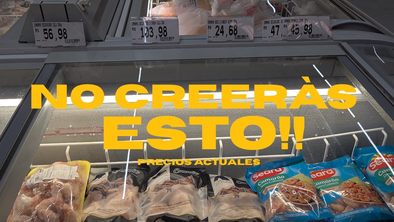 Precios reales en Brasil HOY!!!!