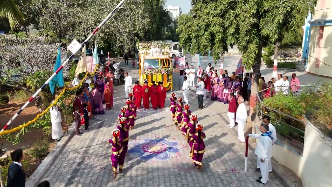 SRI SATHYA SAI PREMA PRAVAHINI RATHAM OF SWAMI ON 22-12-2025, SRI SATHYA SAI VIDYA VIHAR, HYDERABAD