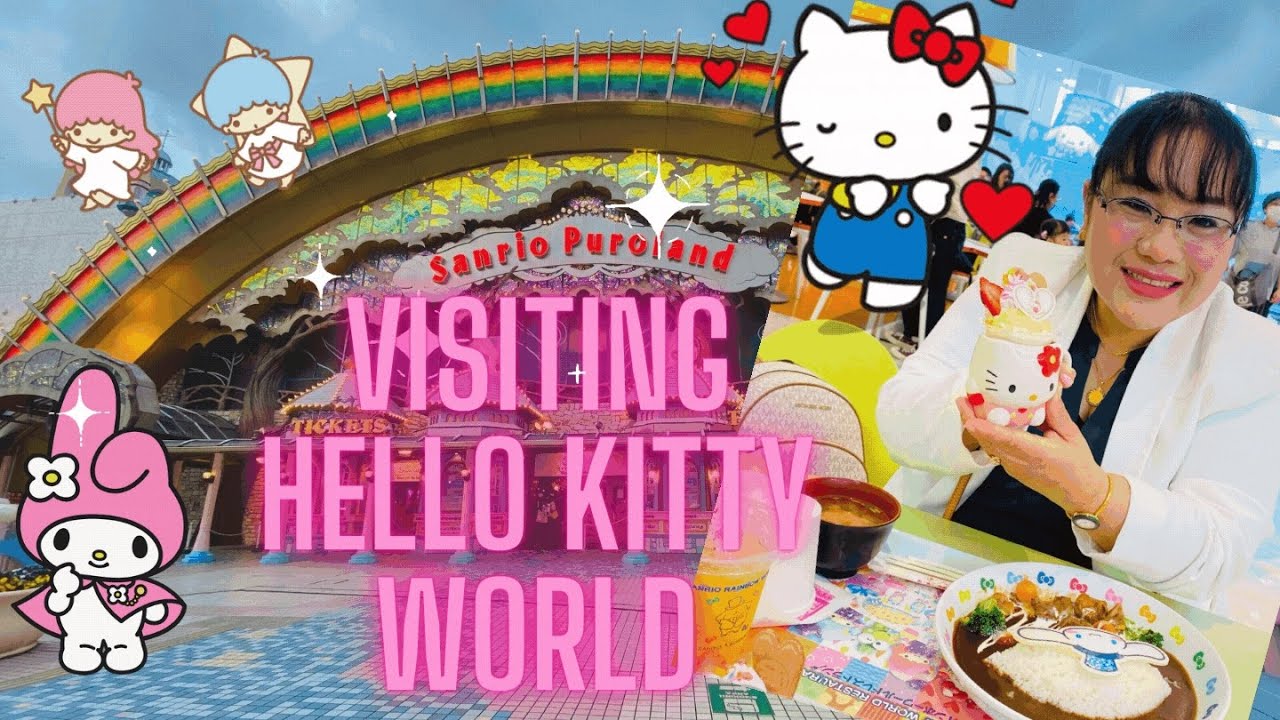 Hello Kitty Theme Park- What to do, see and eat in the cutest place in Japan.