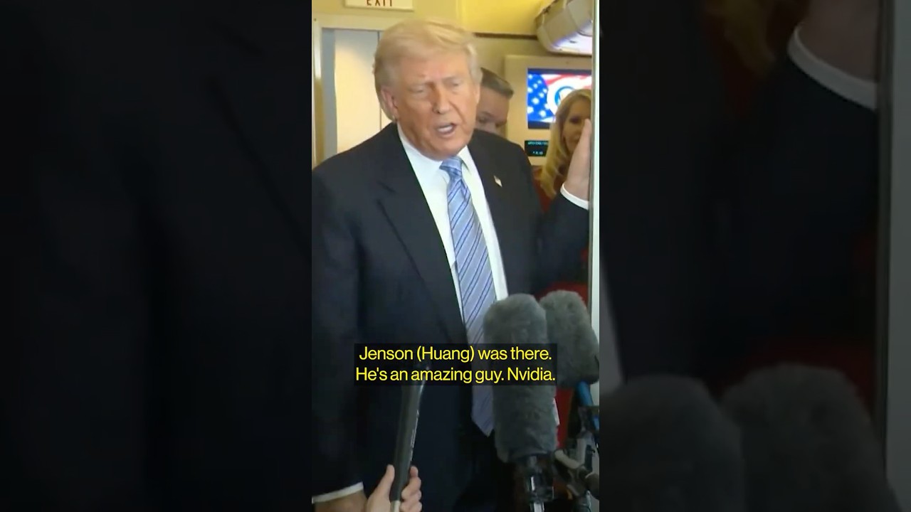 Trump Says He and Xi Discussed Nvidia Chips, AI Guardrails