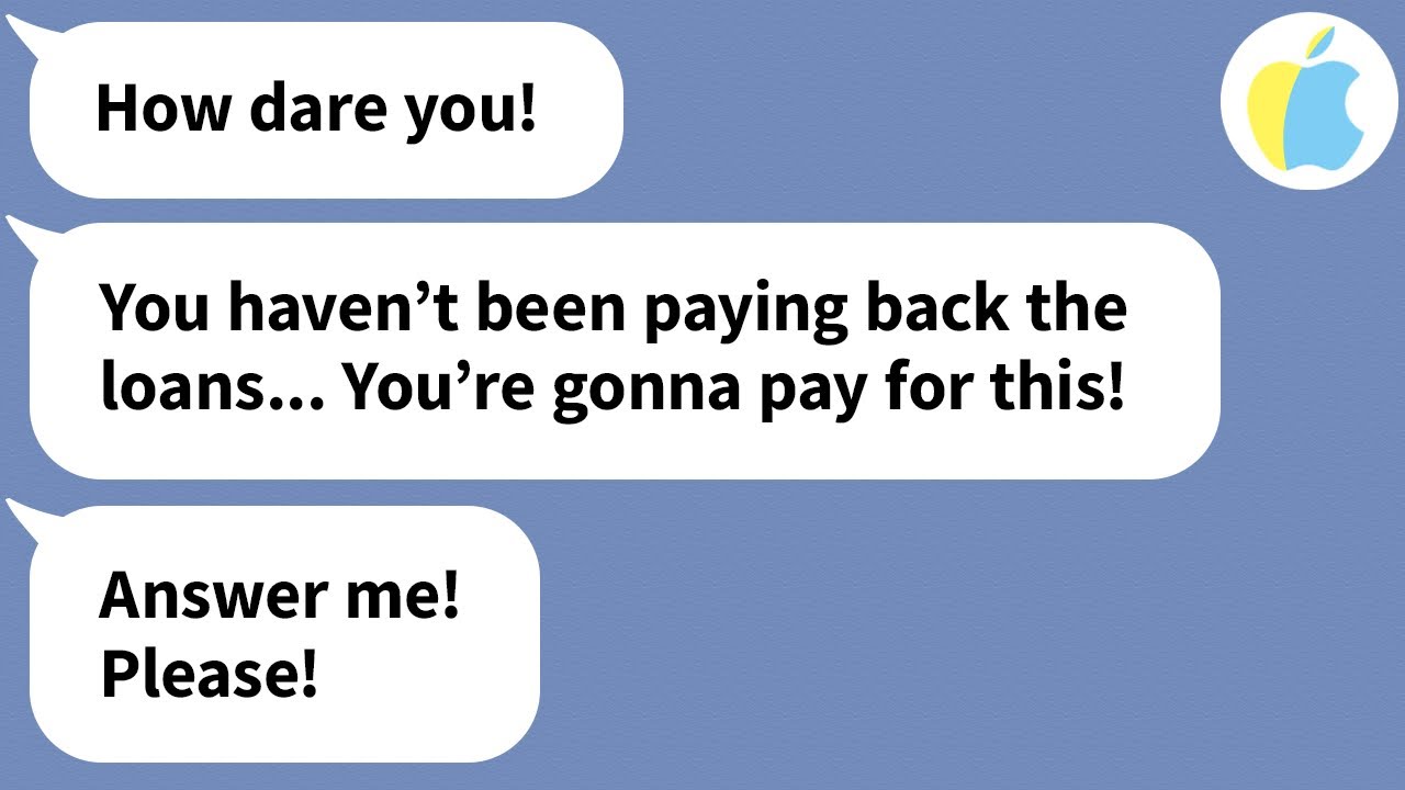 【Apple】My husband ignores me for months, so I didn't pay back his loan for months...