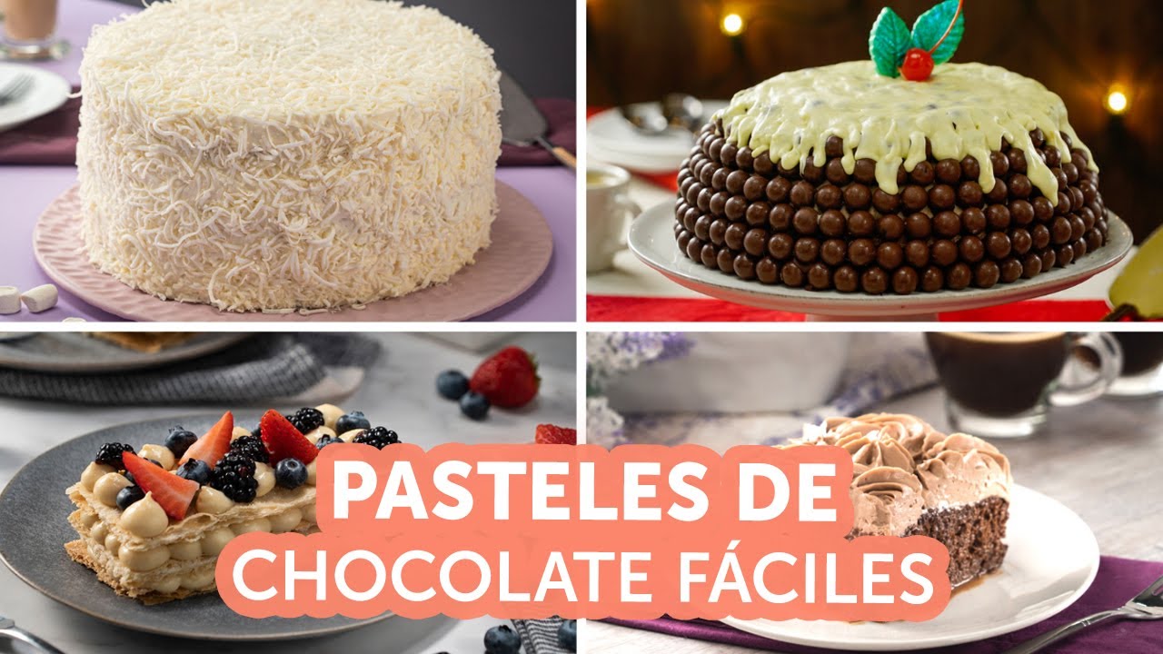 Pasteles de chocolate fáciles | Recetas kiwilimón
