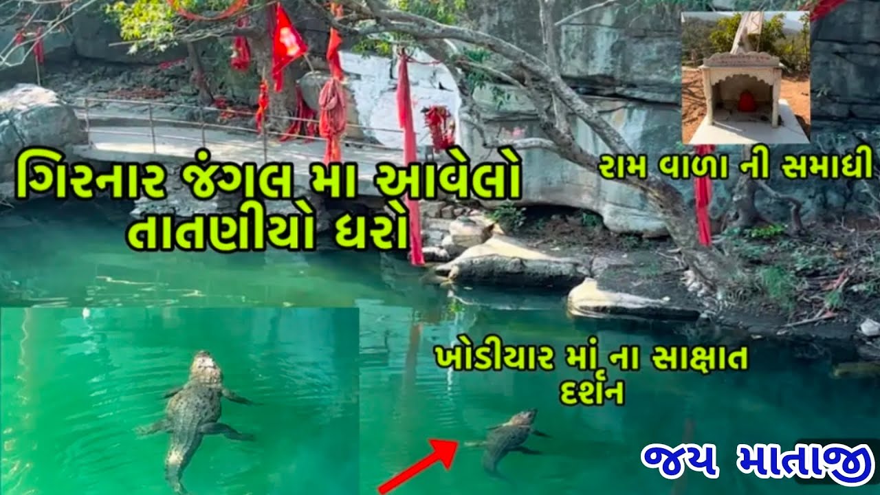 ગિરનાર જંગલ માં આવેલો તાતણીયો ઘરો આઈ ખોડીયાર મંદિર જુનાગઢ ll Girnar jungle ma aavel tatniyo dharo...