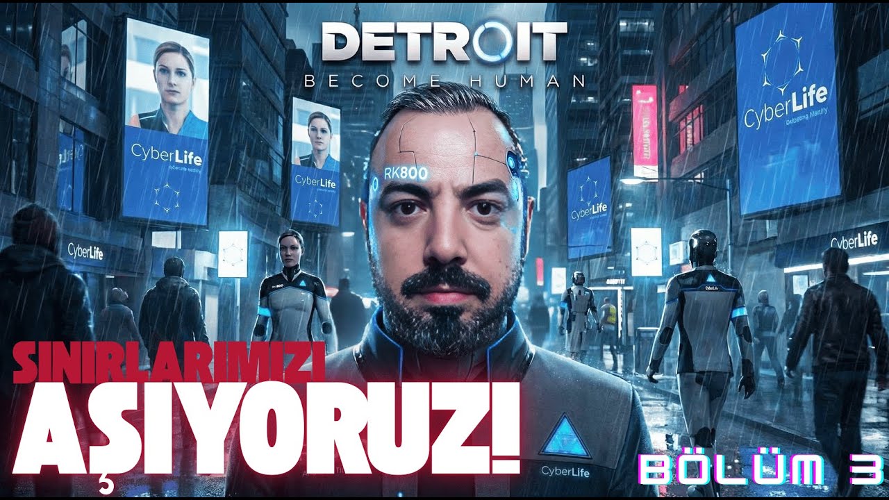 BU ROBOTLARIN DUYGULARI VAR! | Detroit Become Human | Bölüm 3