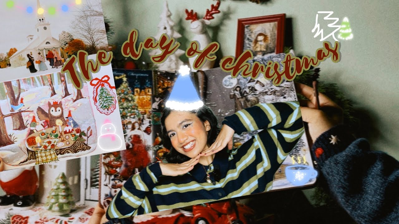 Everything winterish☃️🎄| decorating🩵| winter skincare & bodycare 🧴recs.❄️| Journaling☕️🎄|paintings🧣