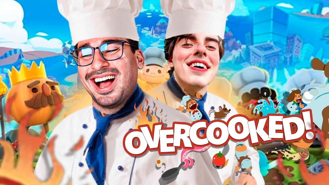 JEAN e LUCAS jogando OVERCOOKED! (verdadeiro terror na cozinha!)