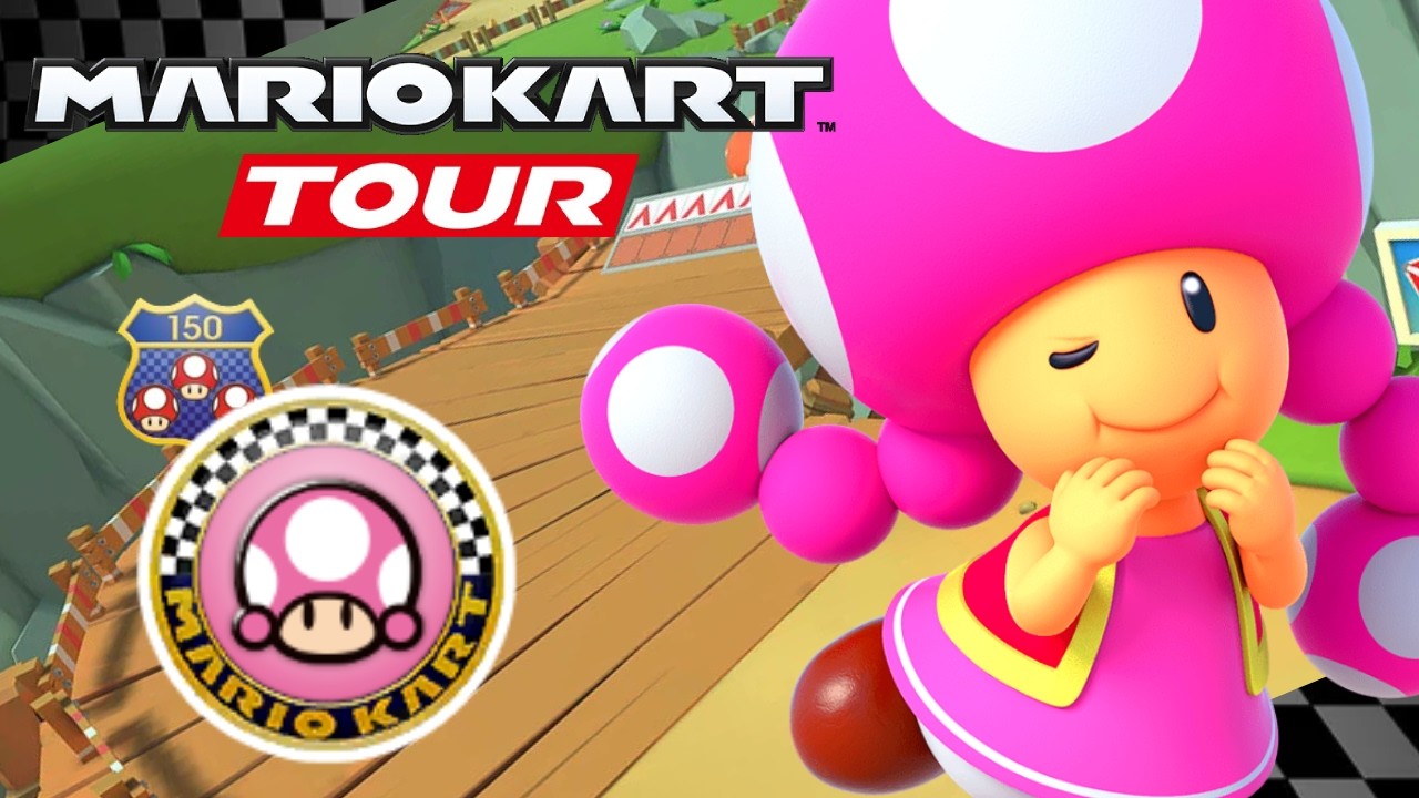 Mario Kart Tour Exploration Tour Toadette Cup Gameplay 