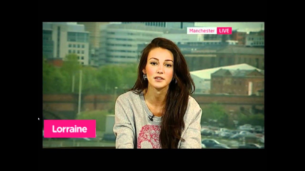 Michelle Keegan on Lorraine 10 May 2012