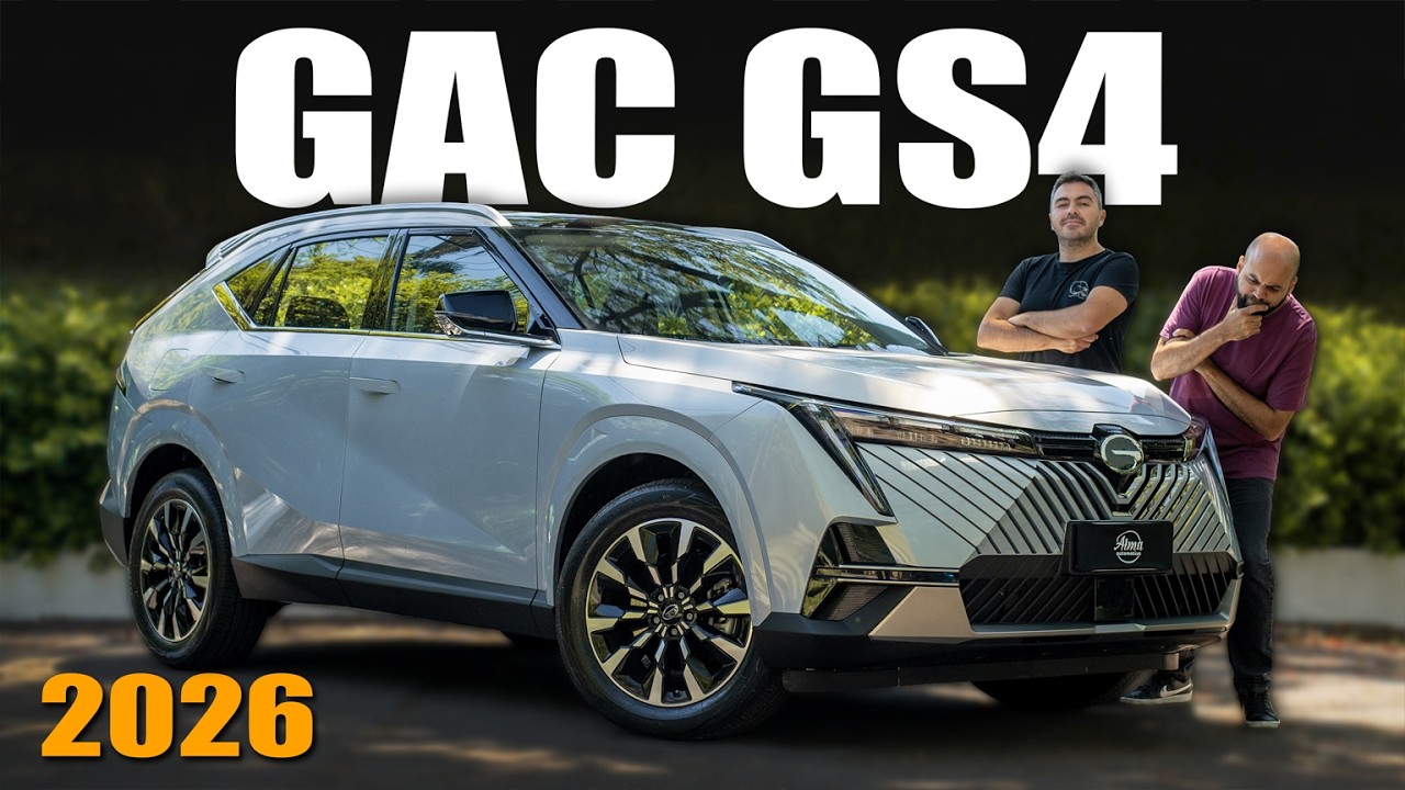 GS4 2026, o SUV híbrido da GAC para enfretar o Corolla Cross e Haval H6!