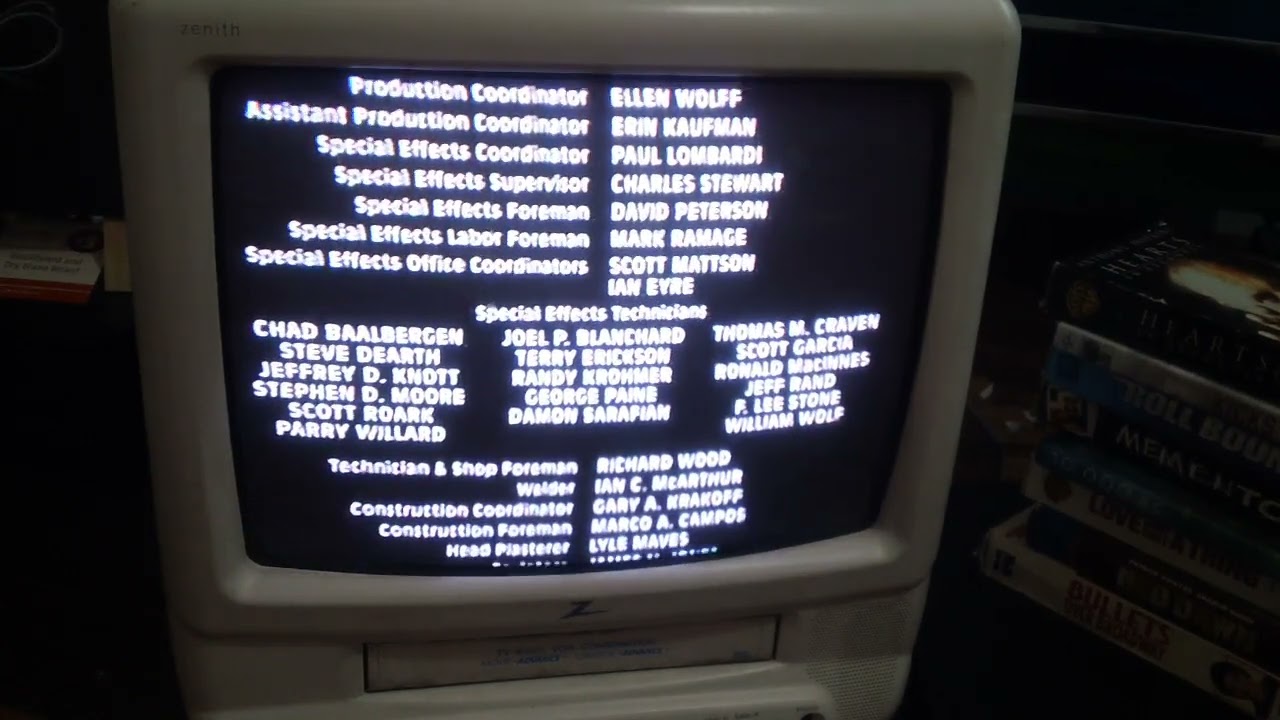 Closing Down To Monkeybone 2001 VHS