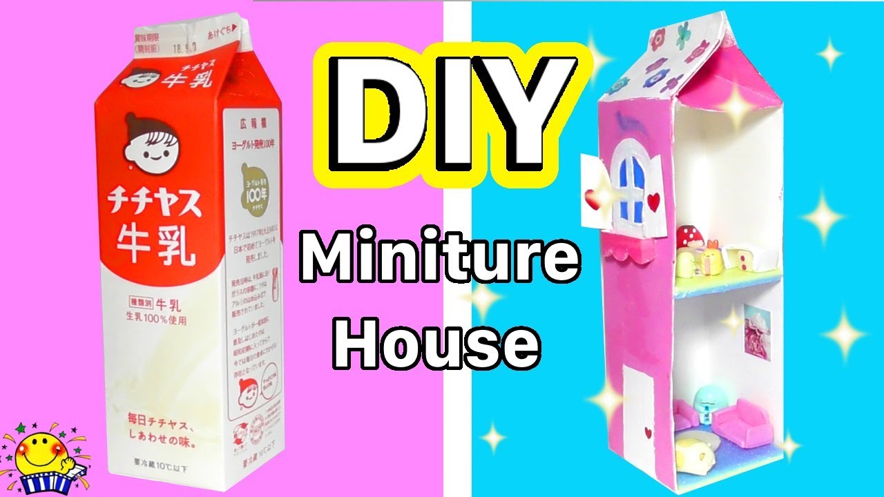 リカちゃんとすみっコぐらしのミニチュアハウスを作ろう★