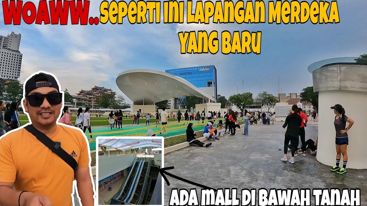 HEBOH ADA YANG BARU || LAPANGAN MERDEKA MEDAN TERBARU