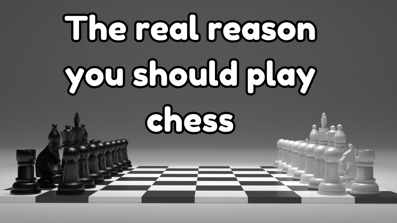 Самая убедительная причина играть в шахматы.