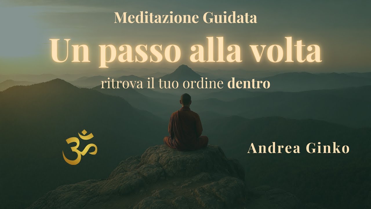 ☸️ MEDITAZIONE GUIDATA 🪷 MEDITAZIONE PER RITROVARE FIDUCIA, ORDINE E CHIAREZZA