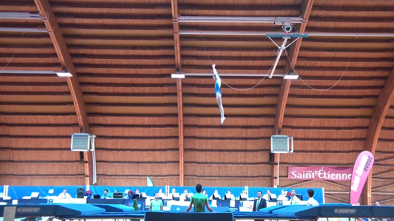 CISAG : Trampoline Sélective Sud 2018 à Saint Etienne - Libre de Cléa