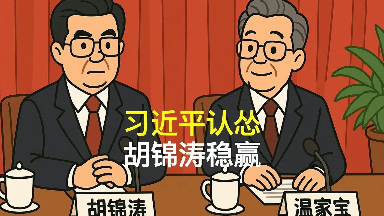 习近平认怂，胡锦涛稳赢｜四中全会｜中美贸易｜温家宝｜汪洋｜胡春华