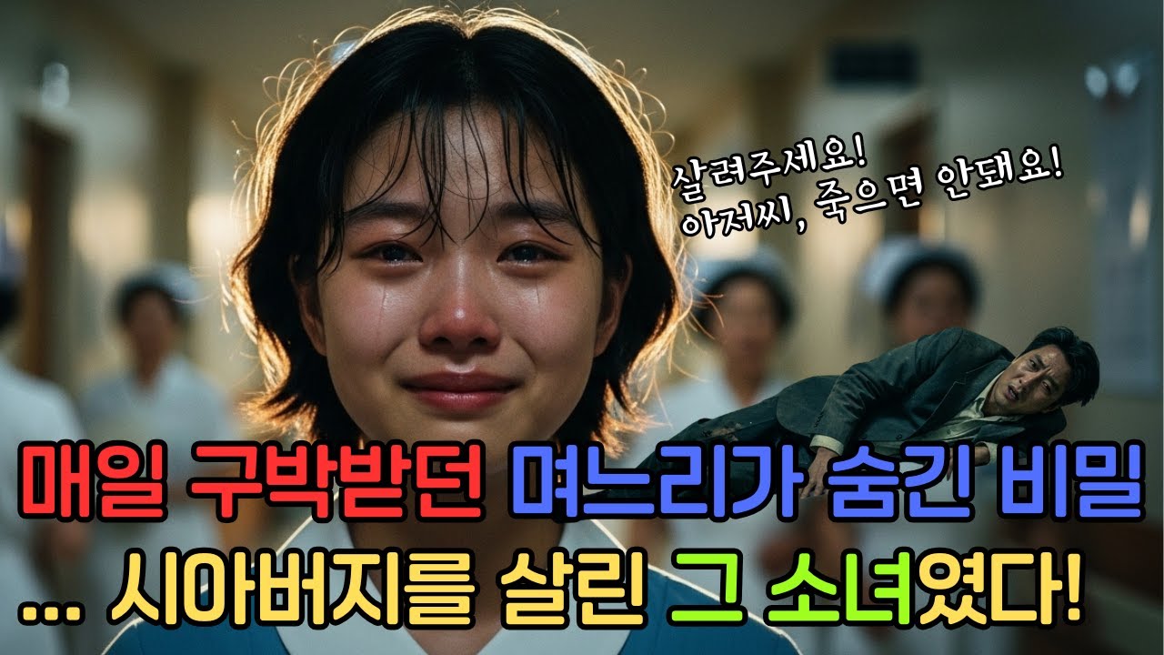 매일 구박 받던 며느리가 숨긴 비밀... 시아버지를 살린 그때 그 소녀였다 ㅣ오디오북ㅣ노후사연ㅣ감동사연ㅣ생명의은인ㅣ