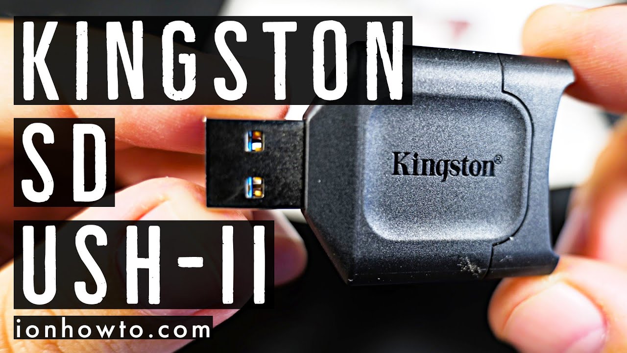 Kingston MobileLite Plus uhs-II sd Card Reader unboxing