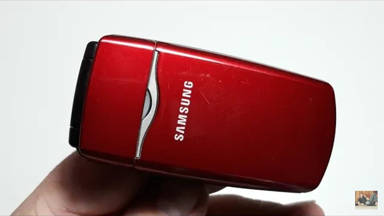 Restoration old Samsung X210 red мелкий ремонт и восстановление ретро телефона для женщин