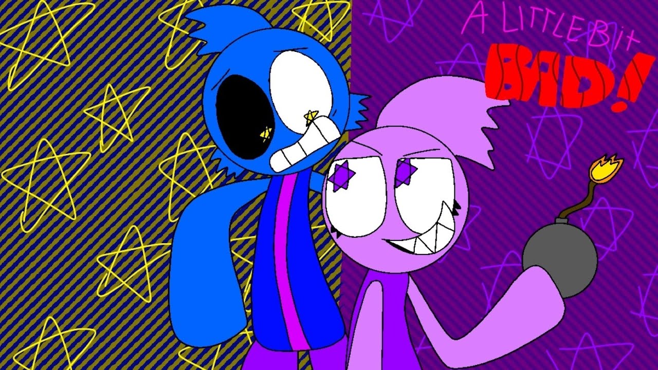 A little bit bad (Nallee and Chromin ver.) @KittenSneeze 