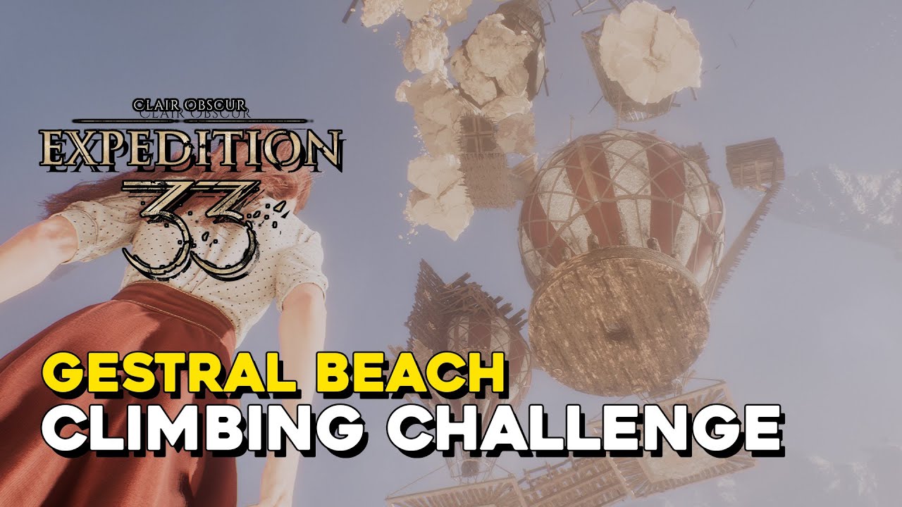 Expedition 33 Gestral Beach Climbing Challenge