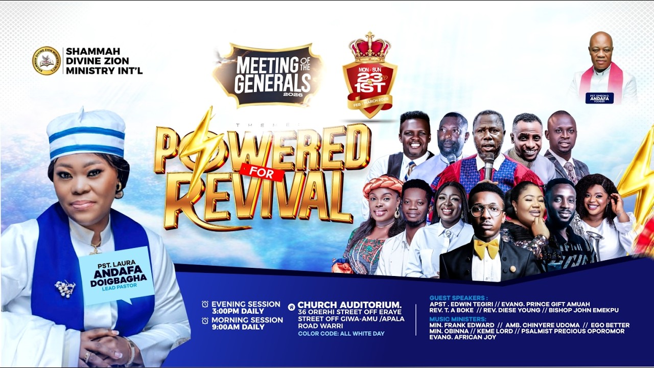 MEETING OF THE GENERALS 2026 || MORNING SESSION DAY 4 || 26-2-2026