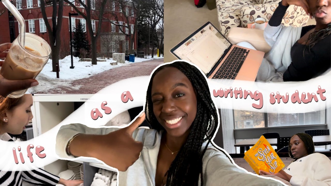 a week in the life of a creative writing student 🖊️