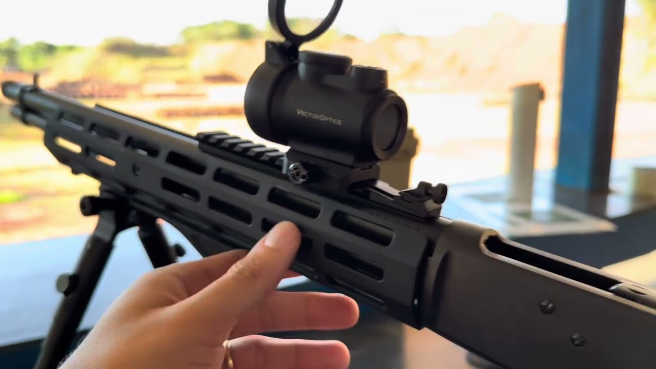 PUMA 357 Magnum a 150 metros com Red Dot