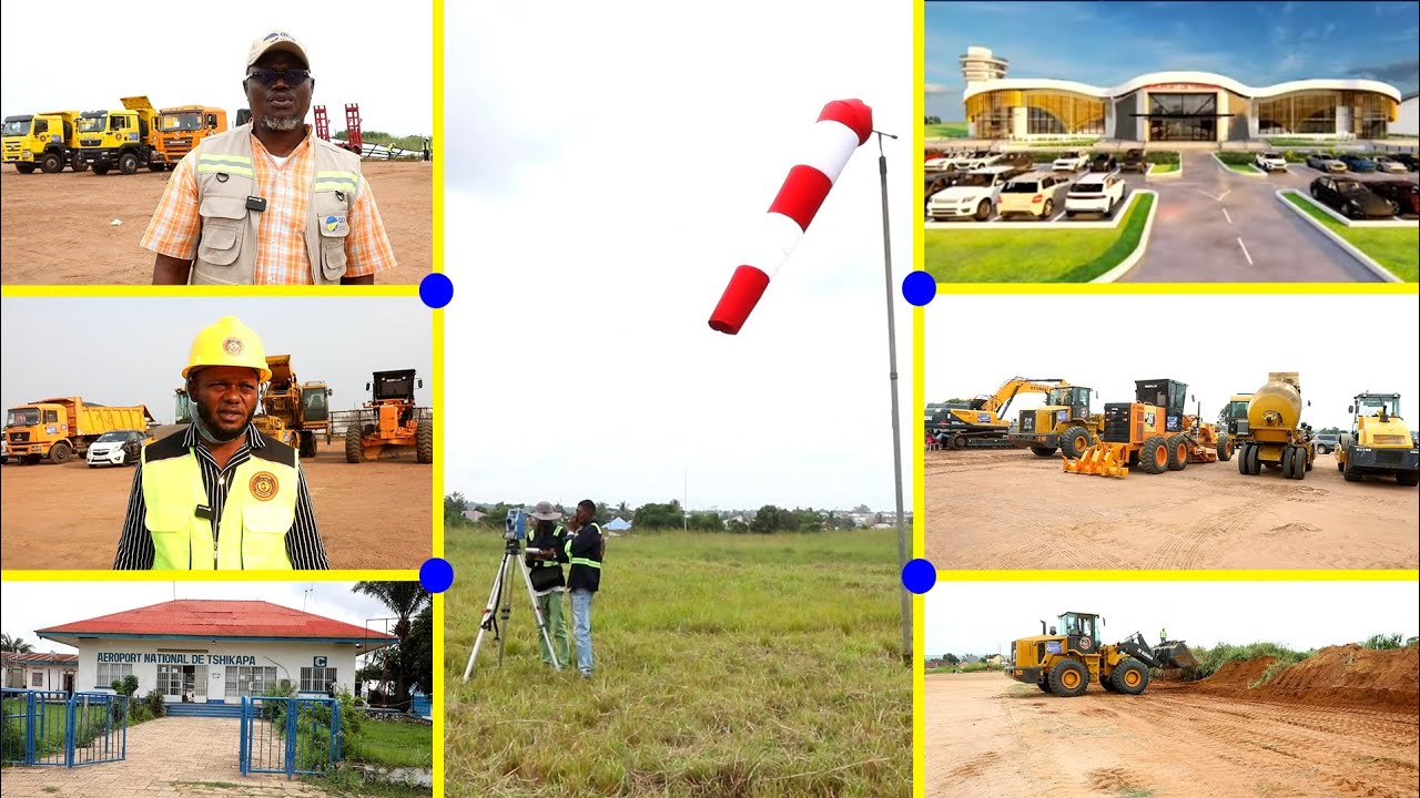 AÉROPORT DE TSHIKAPA : « Coup d'envoi historique de sa construction & modernisation ! »