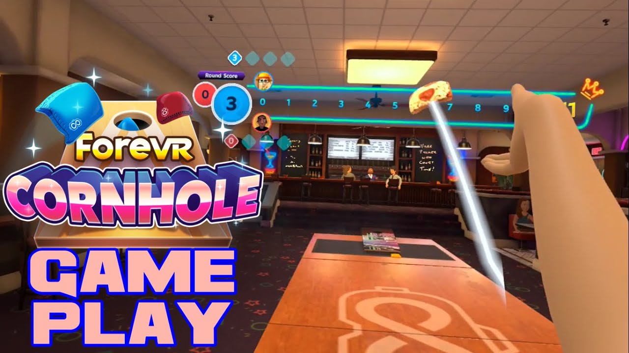 ForeVR Cornhole - Oculus Quest 2 Gameplay 😎RєαlƁєηנαмιllιση