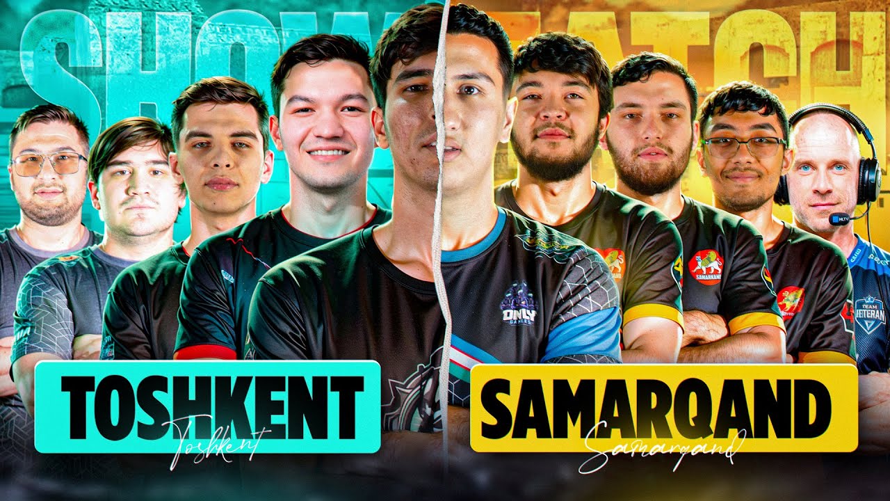 🔴ONLY GAMERS | SHOW MATCH | SAMARQAND vs TOSHKENT | CS 1.6🔴