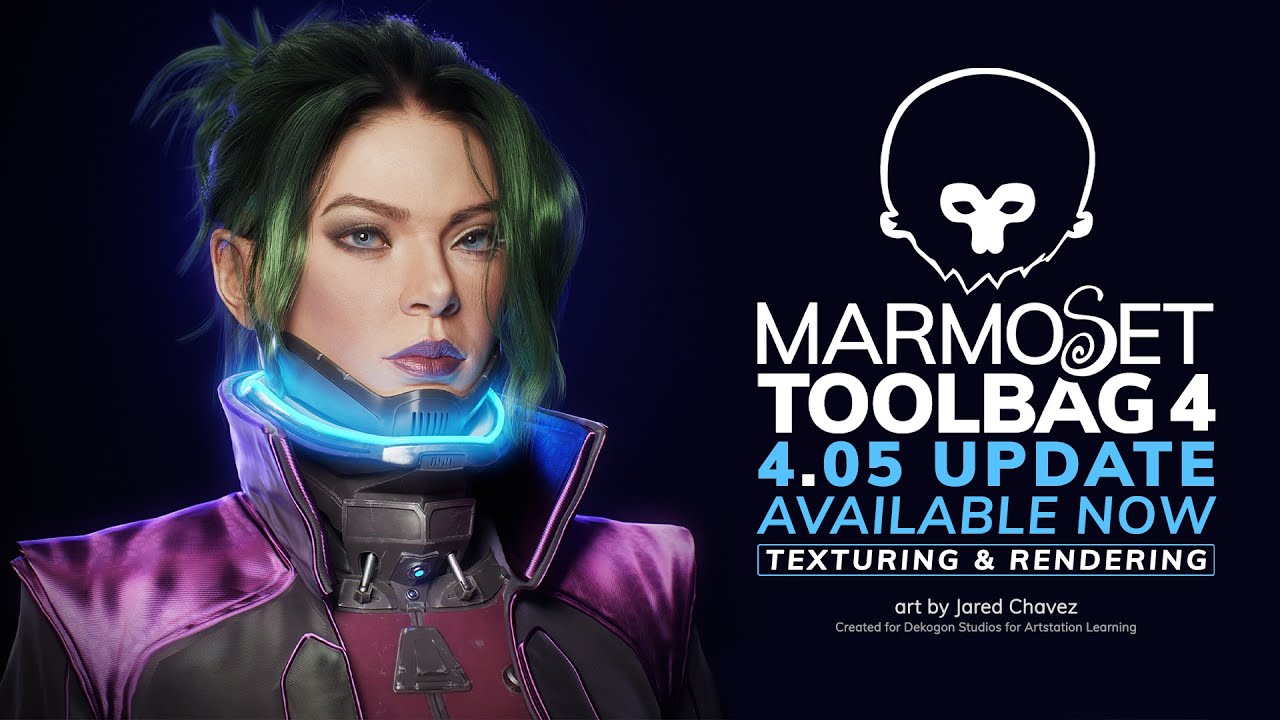 Toolbag 4.05 Update Overview | Symmetry, Lazy Mouse, Improved Rendering, & More!