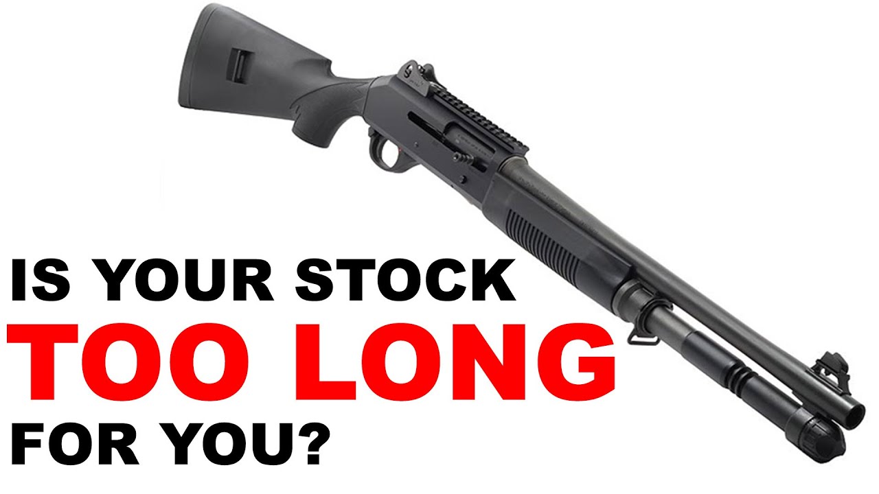 Ложа вашего ружья слишком длинная для вас? Ложа ружья Benelli M4 слишком длинная!