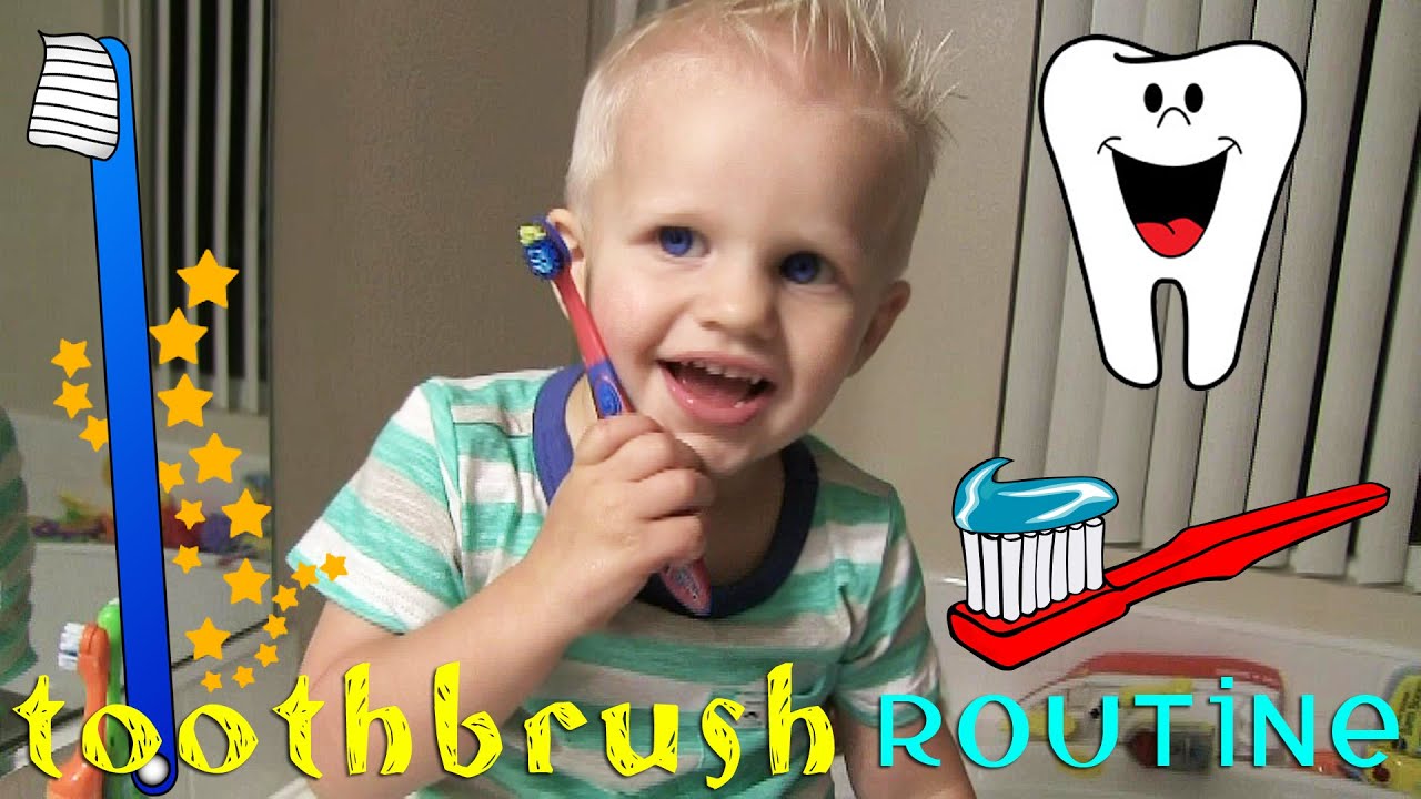 Michael's Happy Tooth Brushing Routine