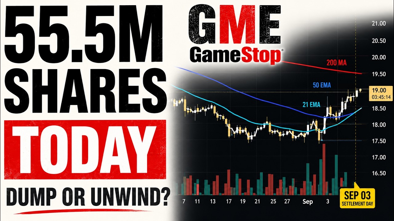 День размытия акций GME? 55,5 млн акций урегулированы СЕГОДНЯ &mdash; что будет дальше?