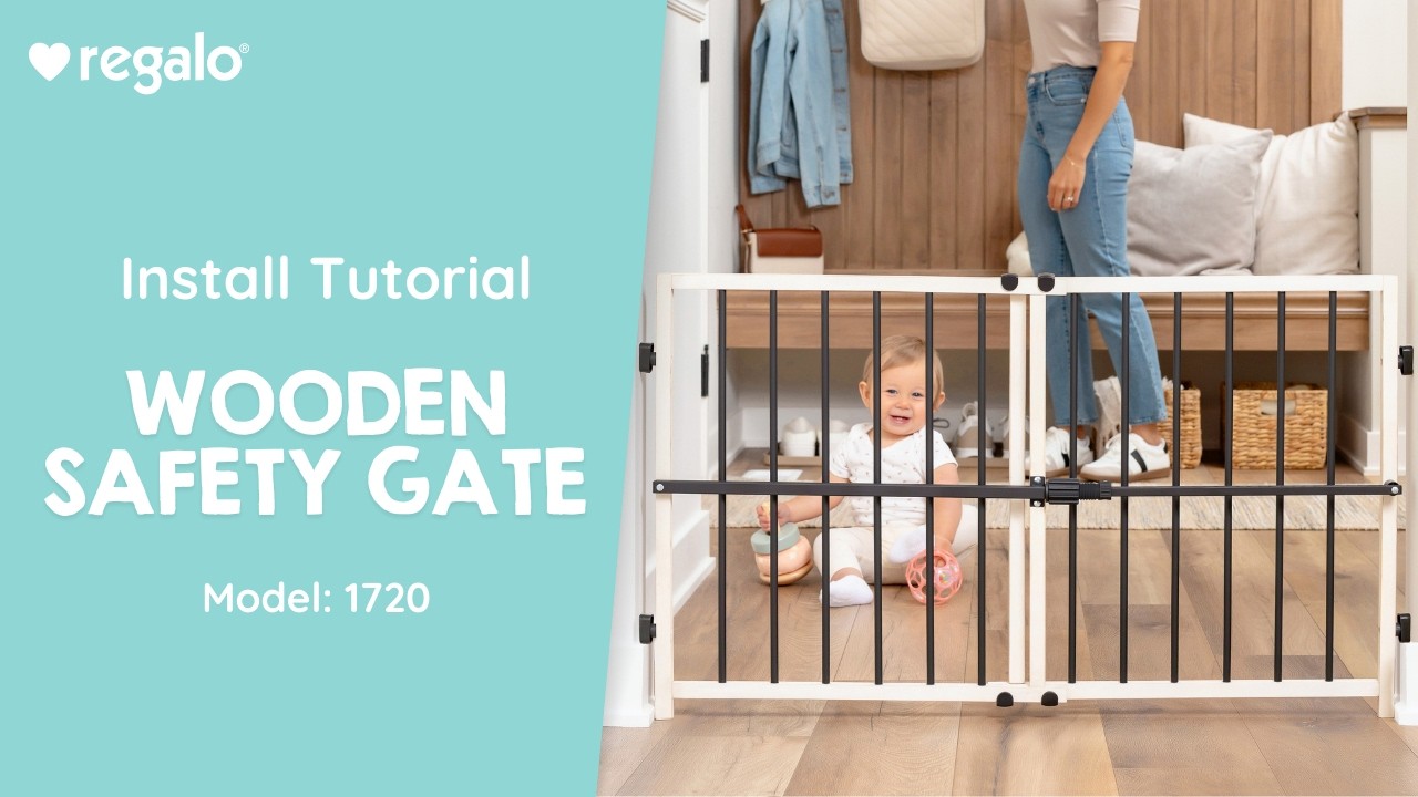 Wooden Safety Gate | Install Tutorial