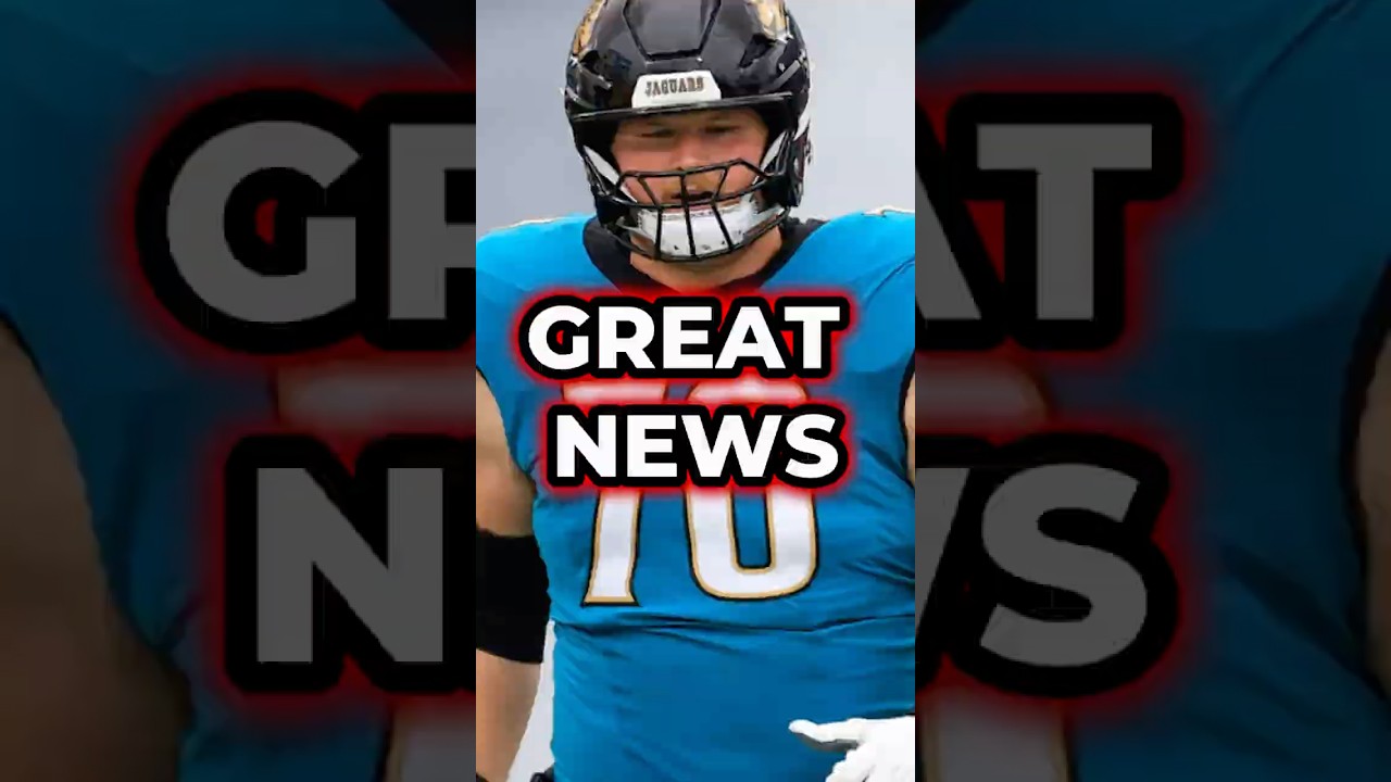 The Jaguars Just Got GREAT NEWS Around Cole Van Lanen! #shorts #jaguars #nfl