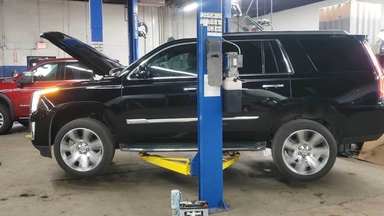 2015 escalade drivetrain test video A26004