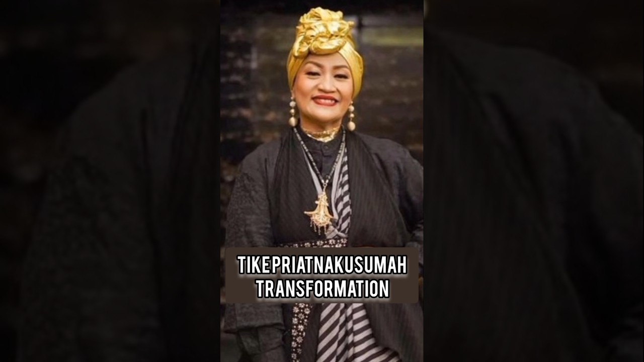 Transformacja Tike Priatnakusumah od 0 do 47 lat (obecnie) #tikepriatnakusumah