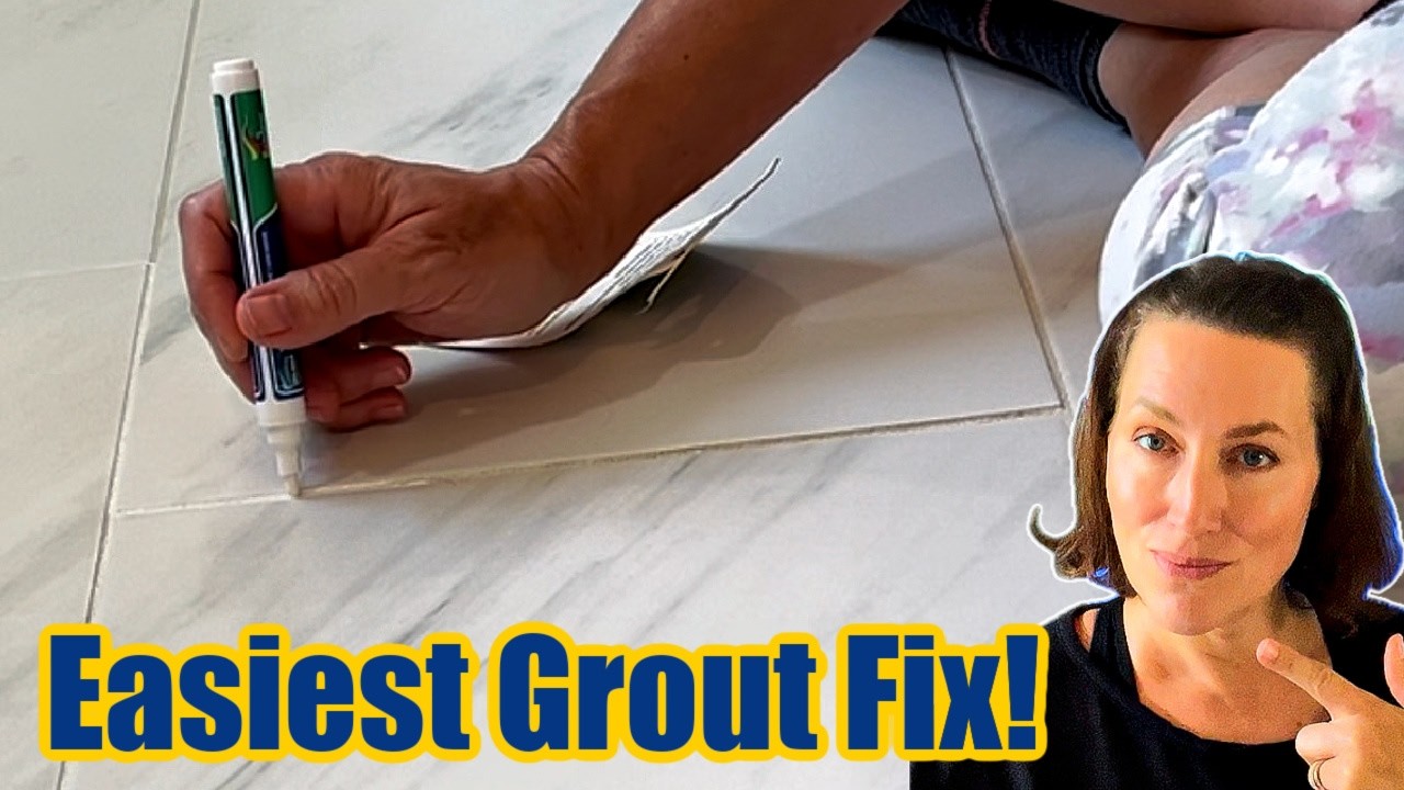 Make Grout White Again! The Right Way To Use A Grout Pen, With Long-Lasting Results